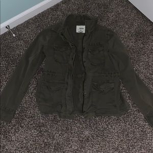 Cute army green jacket